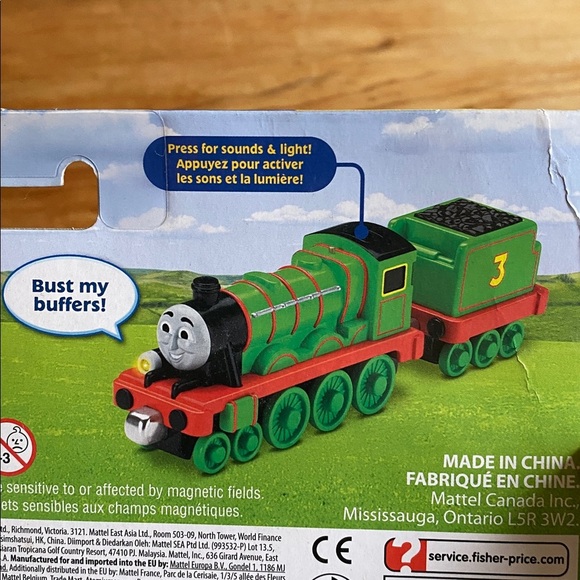 2010 Thomas and Friends “Talking Henry” Metal Take n Play Style - Picture 6 of 6
